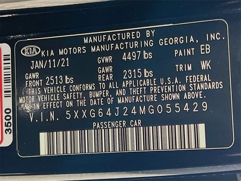 Used 2021 Kia K5 GT-Line image 32