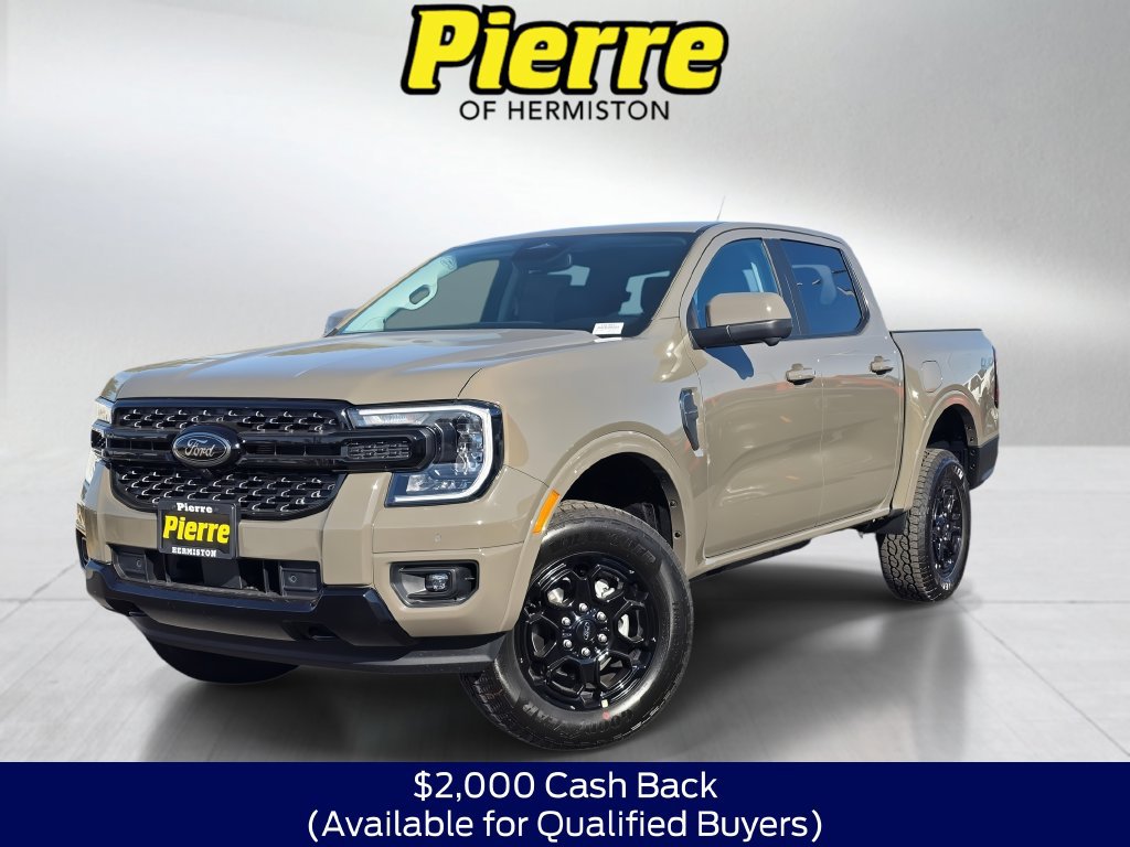 New 2026 Ford Ranger Lariat w/ Black Appearance Package AWD/4WD 360° Tour
