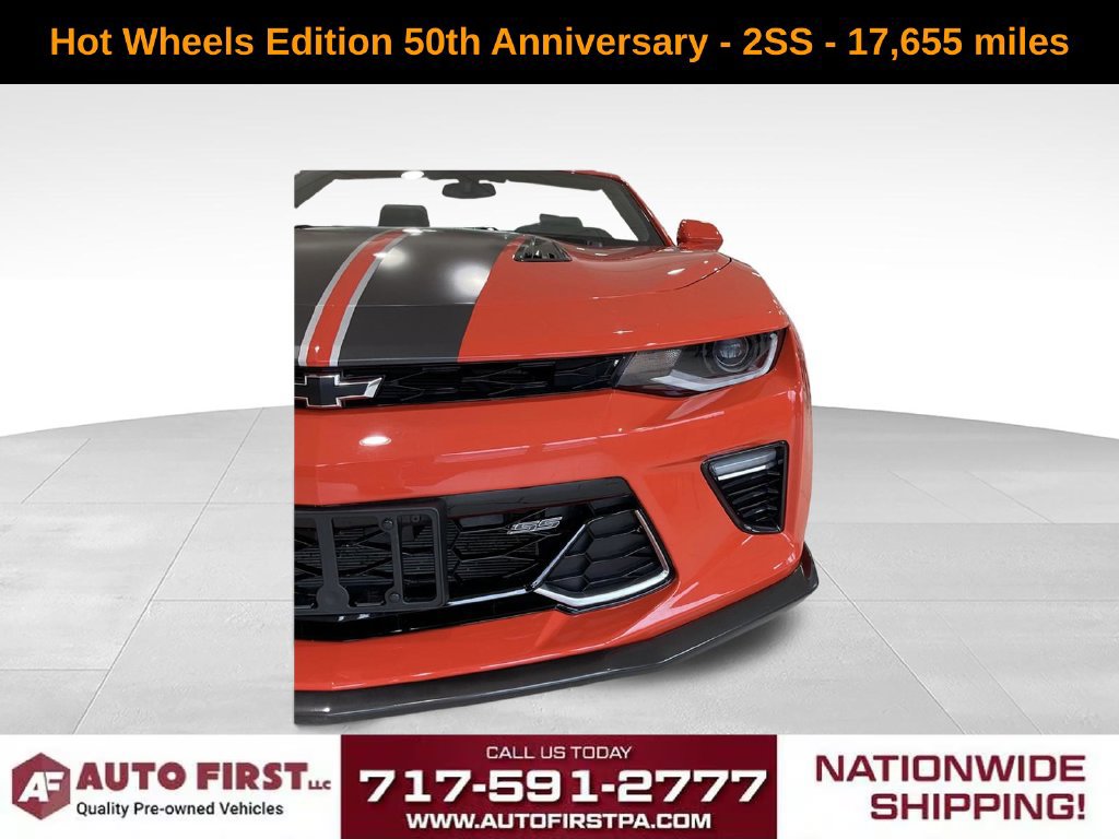 Used 2018 Chevrolet Camaro SS w/ Hot Wheels Edition RWD image 3
