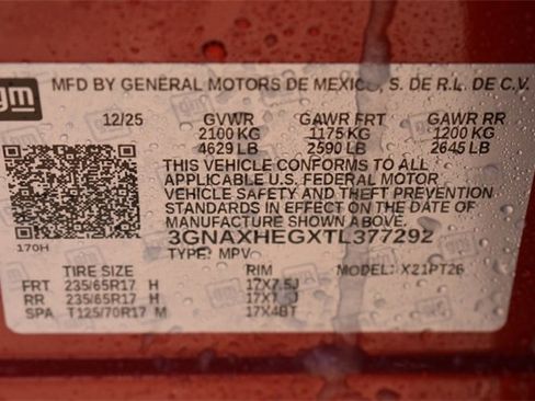 New 2026 Chevrolet Equinox LT image 34