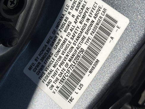 Used 2020 Honda Civic EX-L image 27