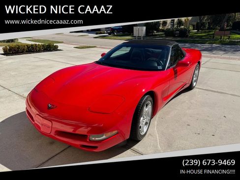 Used 1999 Chevrolet Corvette Base 2dr Convertible w/ Performance Handling Pkg image 1