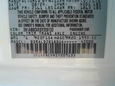 Used 2025 Nissan Sentra SV FWD image 50