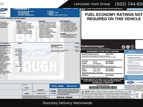 Used 2020 Ford Transit 250 148 High Roof Extended RWD image 2