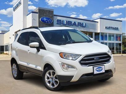 Used 2019 Ford EcoSport SE