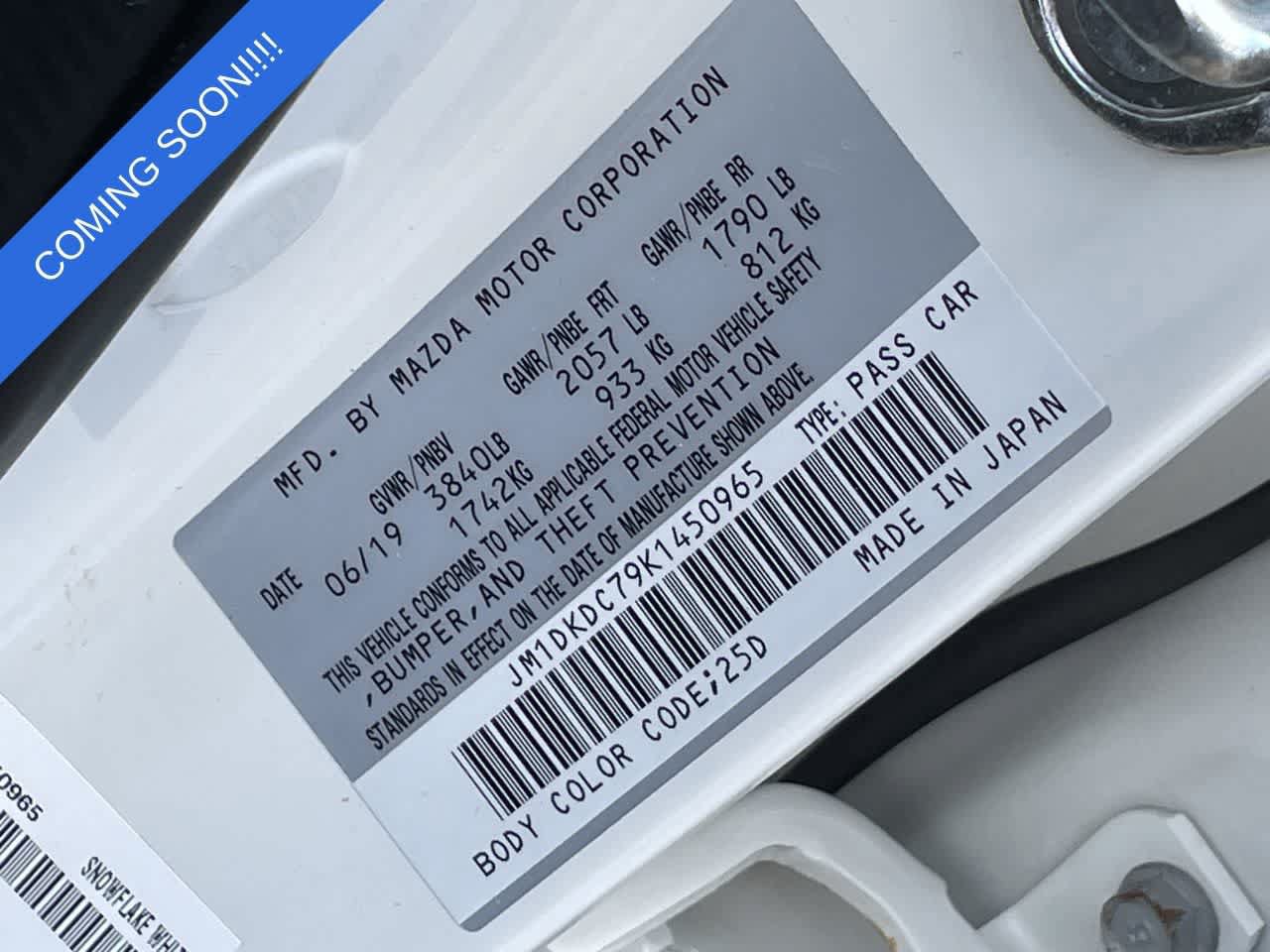 Used 2019 MAZDA CX-3 Touring FWD image 30
