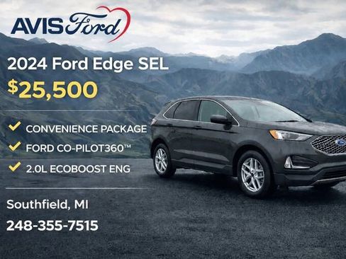 Certified 2024 Ford Edge SEL w/ Convenience Package AWD/4WD image 1