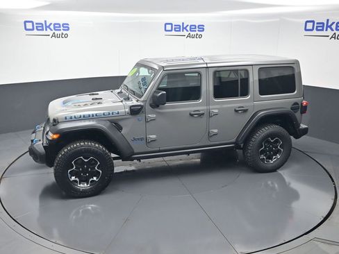 Used 2022 Jeep Wrangler Unlimited Rubicon 4xe w/ Cold Weather Group AWD/4WD image 49