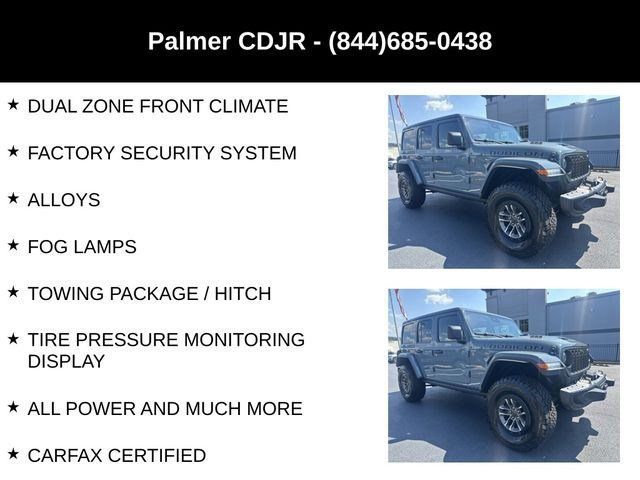 Certified 2024 Jeep Wrangler Unlimited Rubicon 392 AWD/4WD image 28