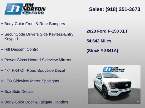 Used 2023 Ford F150 XLT w/ Equipment Group 302A High AWD/4WD image 18