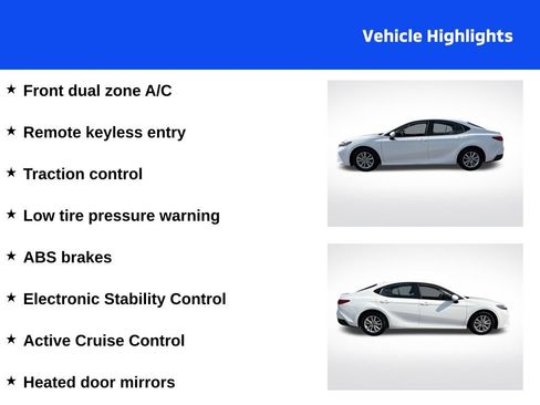 Used 2025 Toyota Camry LE FWD image 4