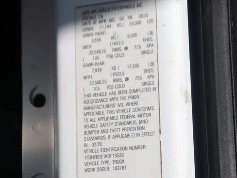 Used 2019 Ford F650 2WD Regular Cab Super Duty image 40