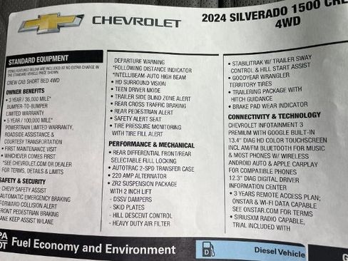 Used 2024 Chevrolet Silverado 1500 ZR2 w/ ZR2 Bison Edition AWD/4WD image 19