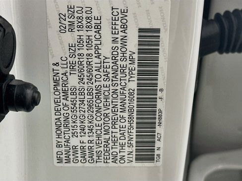 Used 2022 Honda Pilot EX-L image 12