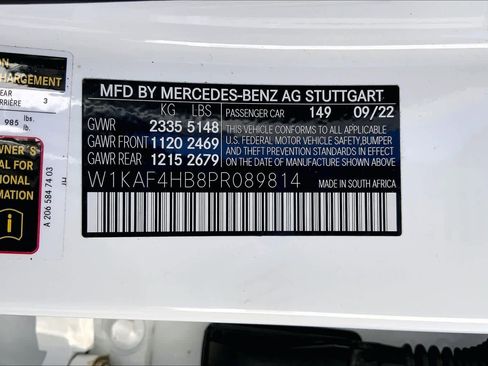 Certified 2023 Mercedes-Benz C 300 4MATIC Sedan image 37