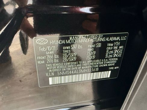 Used 2021 Hyundai Santa Fe Limited image 44