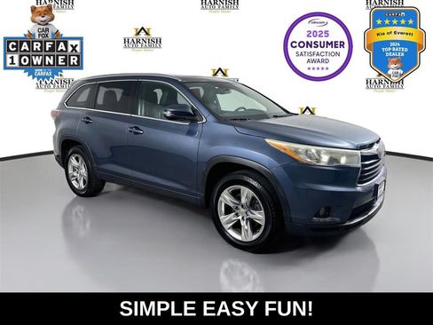 Used 2014 Toyota Highlander Limited Platinum FWD image 1