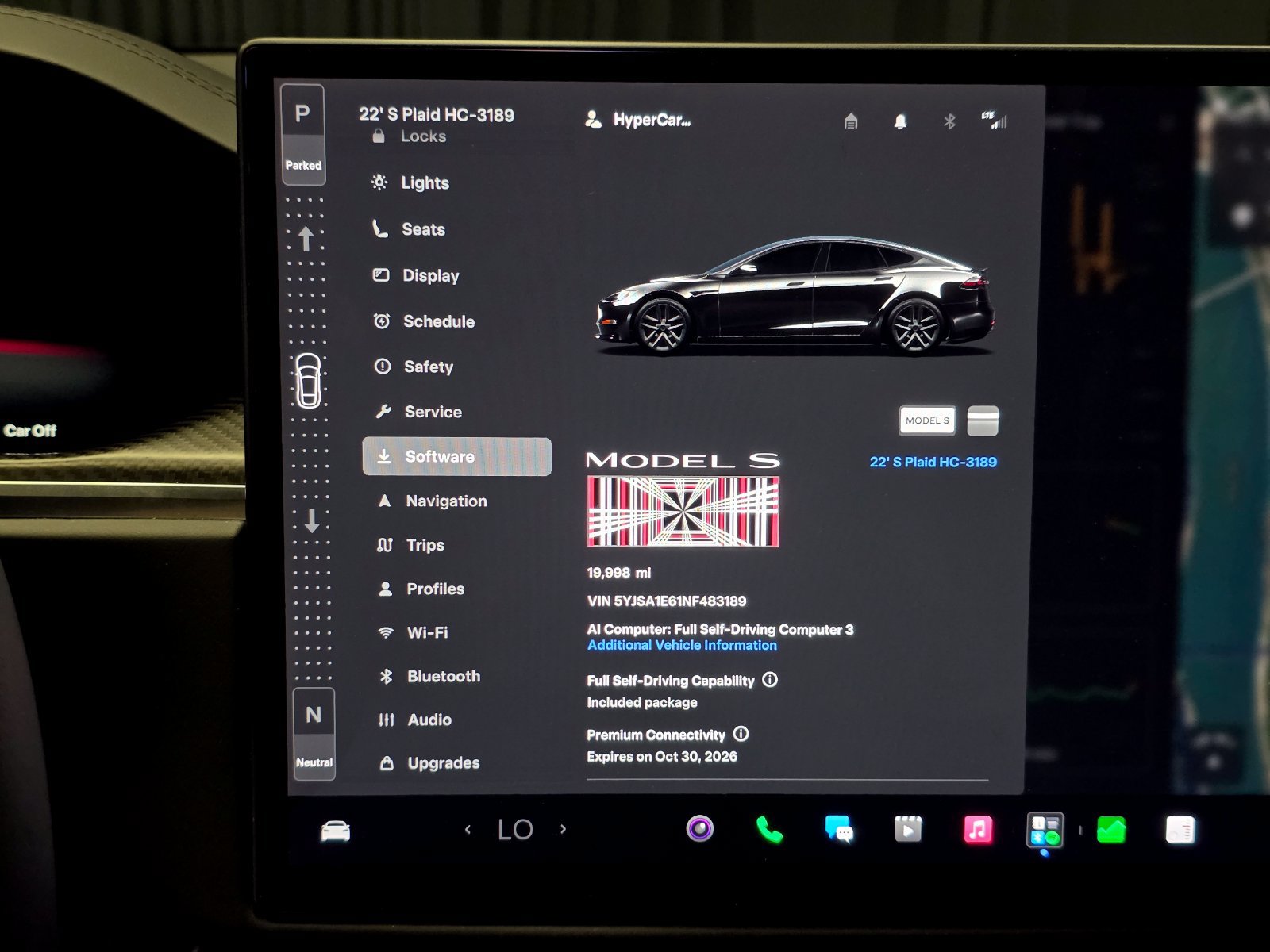 Used 2022 Tesla Model S Plaid AWD/4WD image 3