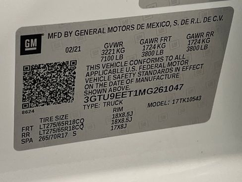 Used 2021 GMC Sierra 1500 AT4 w/ AT4 Value Package AWD/4WD image 68