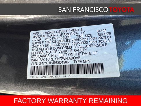 Used 2025 Honda Pilot Elite image 46