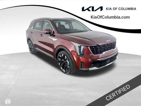 Certified 2025 Kia Sorento EX w/ Panoramic Sunroof Package FWD image 1