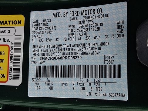 Certified 2023 Ford Bronco Sport Big Bend w/ Convenience Package image 27