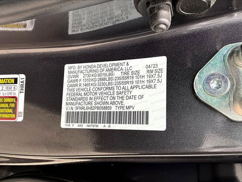 Used 2023 Honda Odyssey Touring image 36