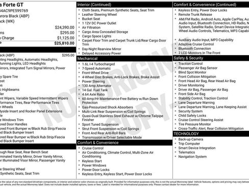 Certified 2023 Kia Forte GT FWD image 7
