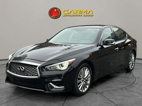 Used 2021 INFINITI Q50 Luxe image 1