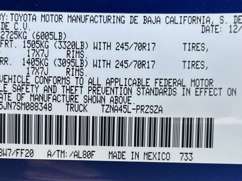 New 2025 Toyota Tacoma SR5 image 24