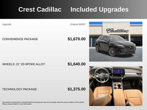 Used 2024 Lexus RX 350 Premium Plus w/ Convenience Package AWD/4WD image 5