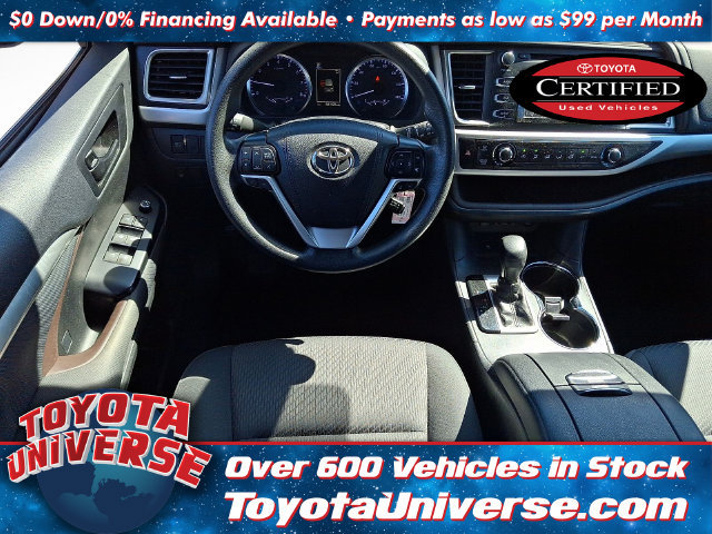 Certified 2019 Toyota Highlander LE w/ Carpet Mat Package (TMS) FWD image 7