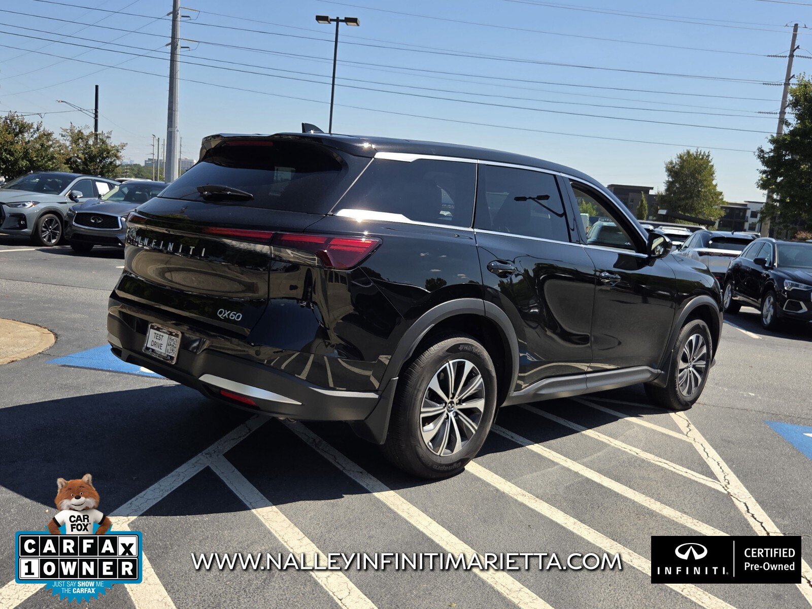 Used 2026 INFINITI QX60 Pure w/ Cargo Package FWD image 6