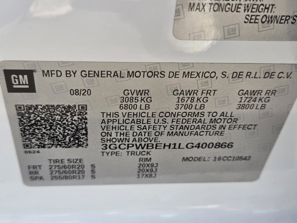 Used 2020 Chevrolet Silverado 1500 Custom w/ Custom Value Package RWD image 40