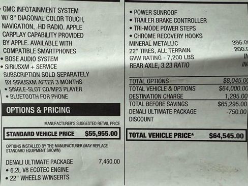 Used 2018 GMC Sierra 1500 Denali w/ Denali Ultimate Package image 26