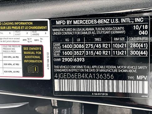 Used 2019 Mercedes-Benz GLE 43 AMG 4MATIC Coupe w/ Premium 3 Package image 37