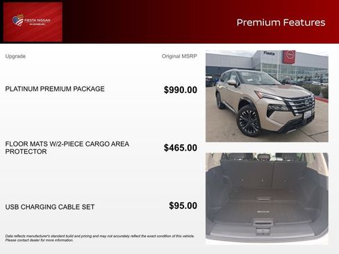 New 2026 Nissan Rogue Platinum w/ Platinum Premium Package AWD/4WD image 3