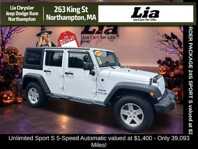 Certified 2018 Jeep Wrangler Unlimited Sport S