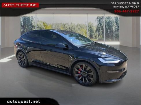 Used 2023 Tesla Model X Plaid AWD/4WD image 3