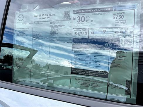 New 2025 Nissan Kicks SV w/ SV Premium Package image 34