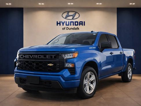 Used 2024 Chevrolet Silverado 1500 Custom AWD/4WD image 1