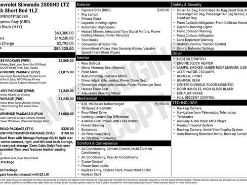 New 2026 Chevrolet Silverado 2500 LTZ w/ Trail Boss Package image 9
