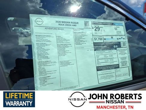 New 2026 Nissan Rogue SV w/ Rock Creek Premium Package image 17