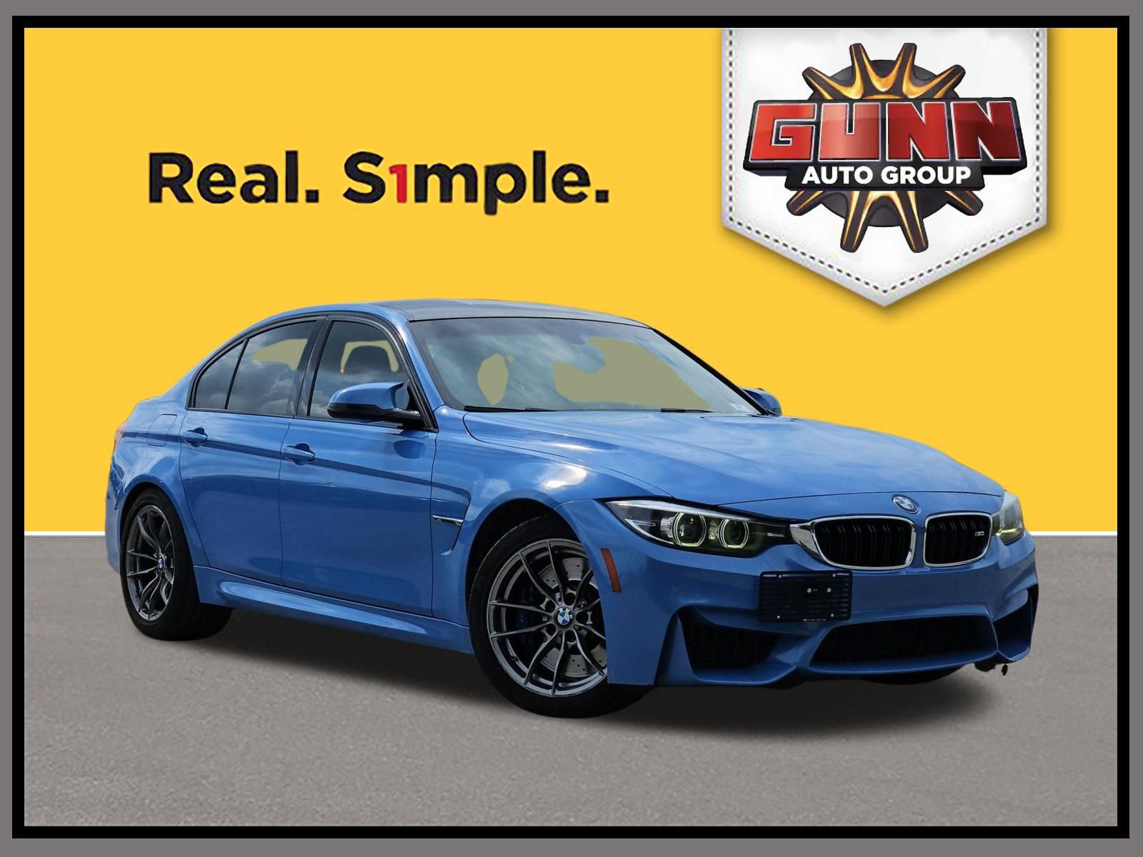 Used 2018 BMW M3 RWD image 1