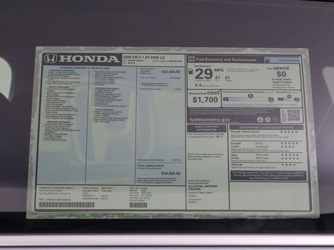 New 2026 Honda CR-V LX image 23