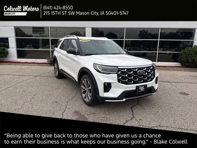 Used 2025 Ford Explorer Platinum w/ Ultimate Package