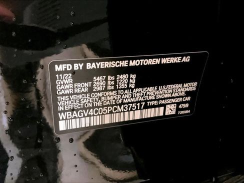 Certified 2023 BMW 840i Gran Coupe xDrive w/ Driving Assistance Package image 36