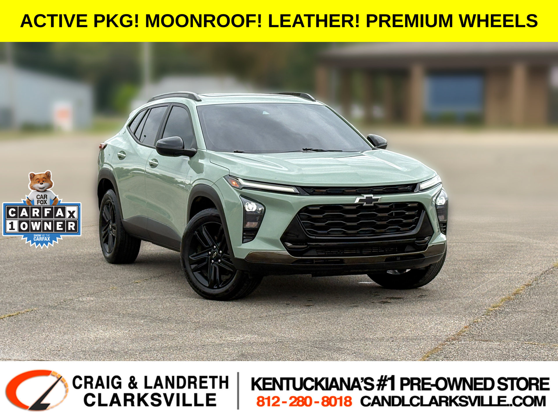 Used 2024 Chevrolet Trax ACTIV w/ Sunroof Package FWD image 1