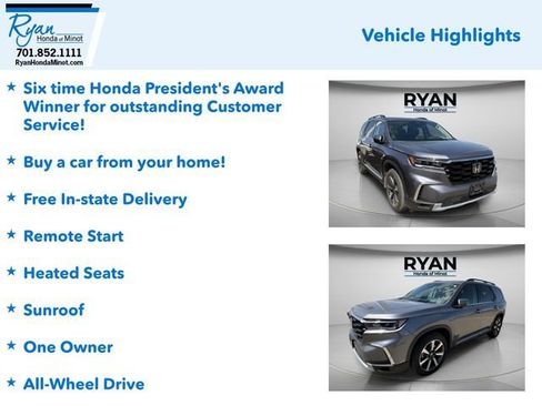 Used 2025 Honda Pilot Elite image 4
