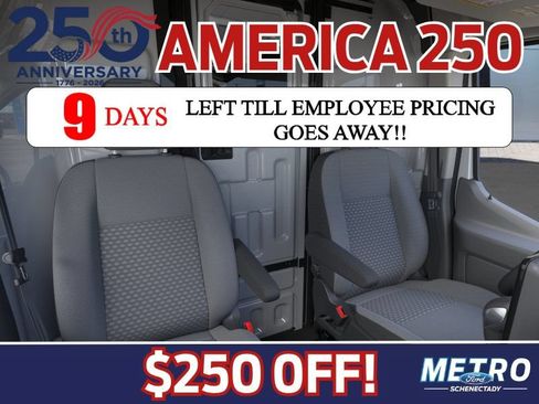 New 2026 Ford Transit 250 148 Medium Roof Extended AWD w/ Load Area Protection Package image 10